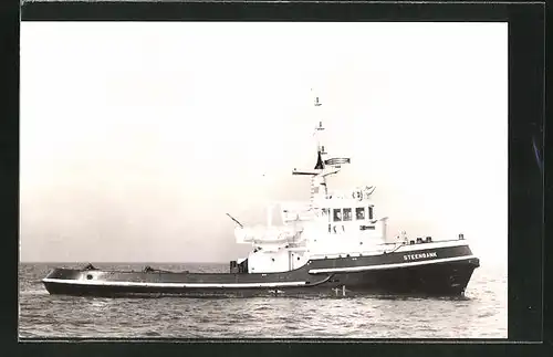 AK Schiff m.s. "Steenbank" in Fahrt