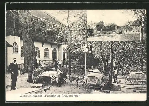 AK Neu-Isenburg, Gasthaus "Forsthaus Gravenbruch"
