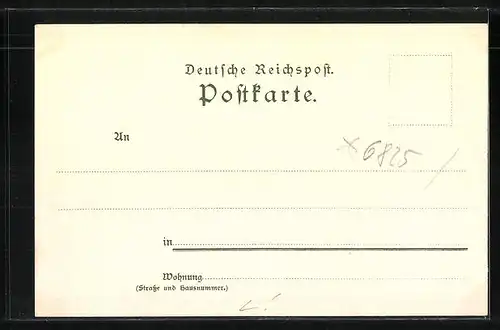 Lithographie Schwarzburg, Ortsansicht vom Trippstein gesehen