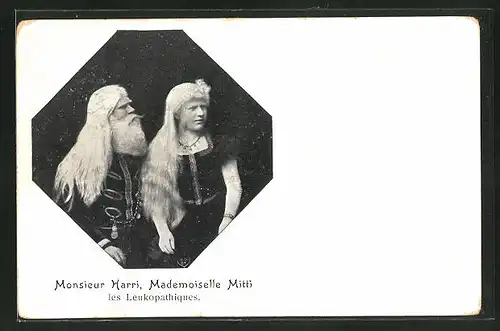 AK Albinos Monsieur Harri & Mademoiselle Mitti