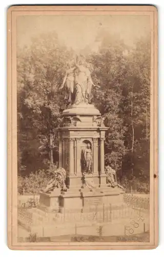 Fotografie Karl F. Wunder, Hannover, Ansicht Hannover, Kriegerdenkmal