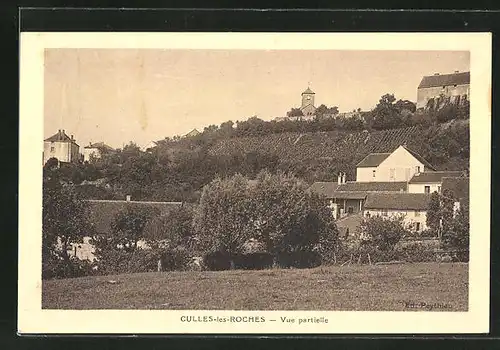 AK Culles-les-Roches, Vue partielle