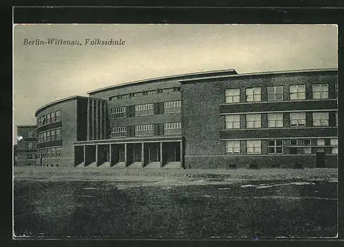 AK Berlin-Wittenau, Volksschule, Bauhaus