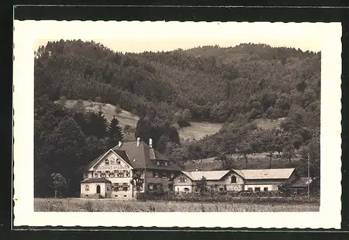 AK Gutach / Schwarzwaldbahn, Gasthaus und Pension "Zum Löwen"