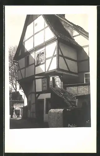 Foto-AK Soest, Haus in der Poststrasse