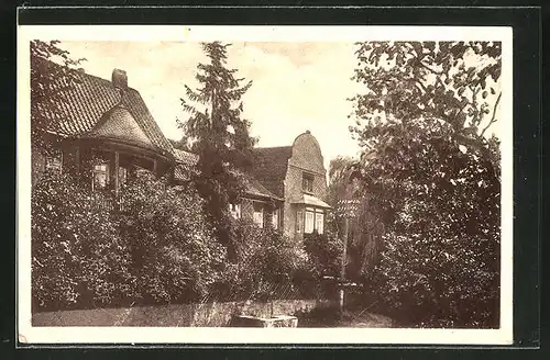 AK Osterode, Hotel-Landheim Hundert Eichen