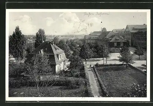 AK Radeberg, Blick auf die Kaserne