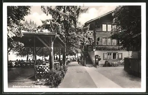 AK Trechtingshausen, Gasthaus Waldschänke Schweizerhaus