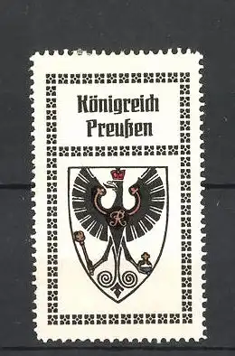 Reklamemarke Königreich Preussen, Wappen