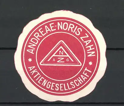 Reklamemarke Andrae-Noris Zahn, Aktiengesellschaft