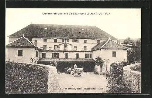 AK Aloxe-Corton, Cuverie du Chateau de Grancey