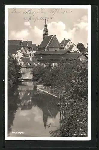 AK Waiblingen, Teilansicht