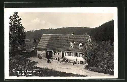 AK Ostdorf, Gasthaus Kühler Grund