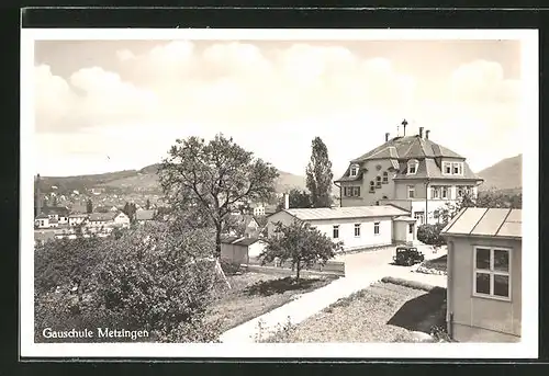 AK Metzingen, Blick auf die Gauschule