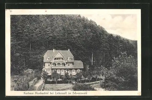 AK Liebenzell / Schwarzwald, Kurhaus Monbachtal