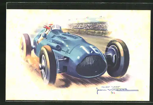 AK Talbot "Lago", Autorennen