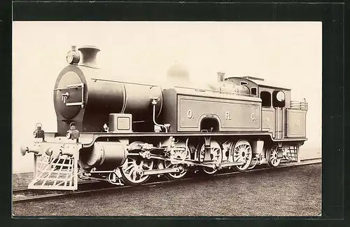 AK Englische Eisenbahn-Lokomotive "O. R. C."