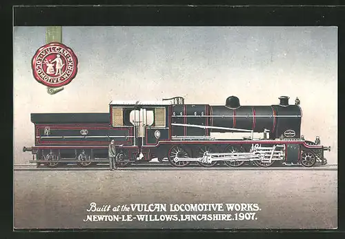 AK Vulcan Locomotive Works, 1907