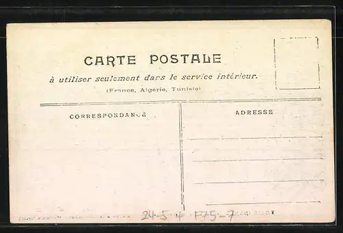 AK Paris, Inondé, Janvier 1910, Arrivée des Deputés à la Chambre, Hochwasser