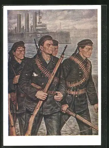 AK Matrosen am Kriegshafen, UDSSR