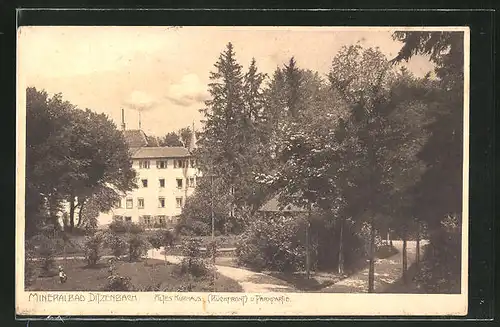 AK Ditzenbach, Altes Kurhaus und Park