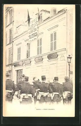 AK Paris, Belagerung Fort Chabrol, Antisemit Jules Guerin