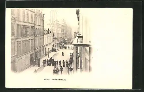 AK Paris, Belagerung Fort Chabrol im Jahr 1899, Antisemit Jules Guerin