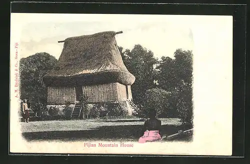 AK Fidschi, Fijian Mountain House, traditionelles Wohnhaus