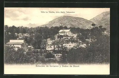 AK Busot, Villa la Trocha, vista desde Valparaiso