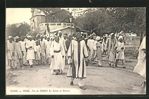 AK Niébé, Fils de Rabah Ex Sultan du Bornou