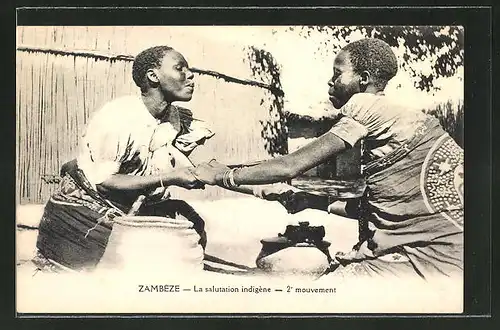 AK Zambèze, La salutation indigène, 2e mouvement