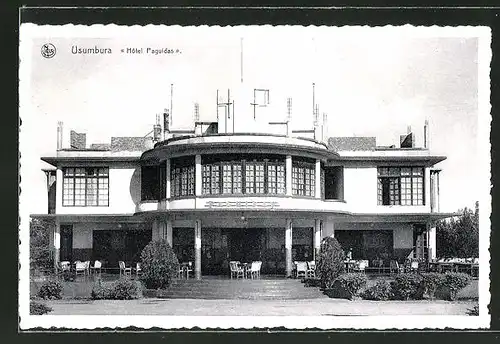 AK Usumbura, Hotel Paguidas, Eingang