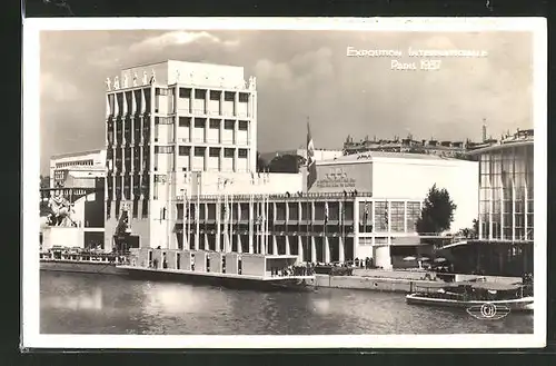 AK Paris, Exposition internationale 1937, Pavillon e l'Italie