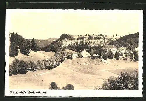 AK Balingen, Sicht zur Gaststätte Lochenheim am Lochenpass