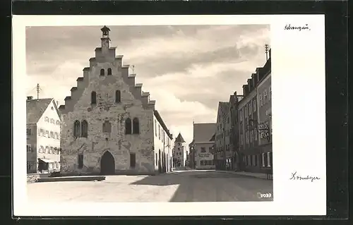 AK Schongau, Partie am Rathaus