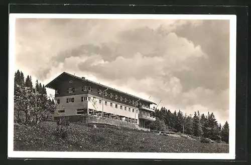 AK Oberjoch, Hotel Haus Ingeburg auf der Höhe