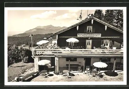 AK Reit i. Winkl, Alpengasthof Hindenburghütte