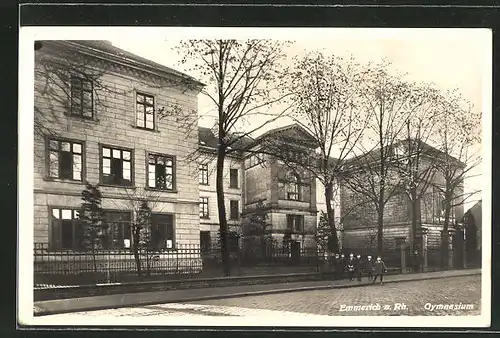 AK Emmerich a. Rh., Partie am Gymnasium