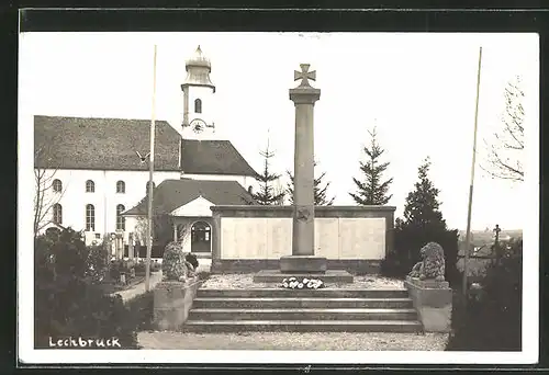 AK Lechbruck, Am Kriegerdenkmal