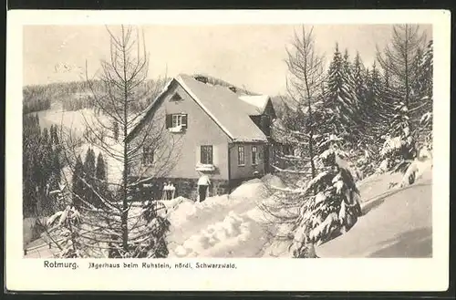 AK Baiersbronn-Rotmurg, Jägerhaus beim Ruhstein