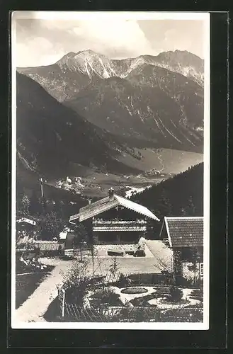 AK Bad Oberdorf, Hotel-Pension Horn aus der Vogelschau