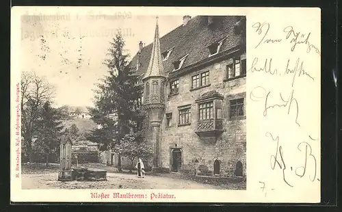 AK Maulbronn, Prälatur vom Kloster