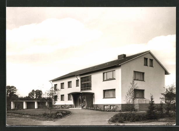 AK Bad Waldliesborn, Pension Haus am Park, Grüner Weg Nr