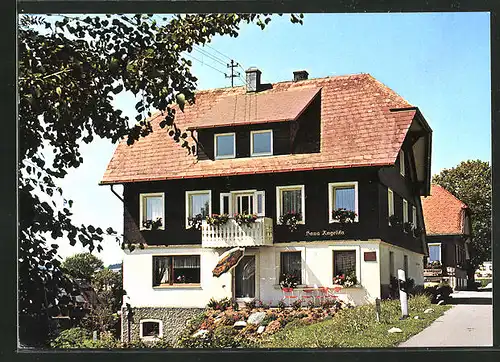 AK Breitnau / Schwarzwald, Strasse am Haus Angelika