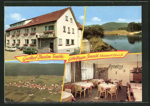 AK Göttelfingen-Seewald, Gasthaus-Pension Traube