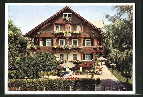 AK Oberstdorf, Hotel-Pension "Bergblick"