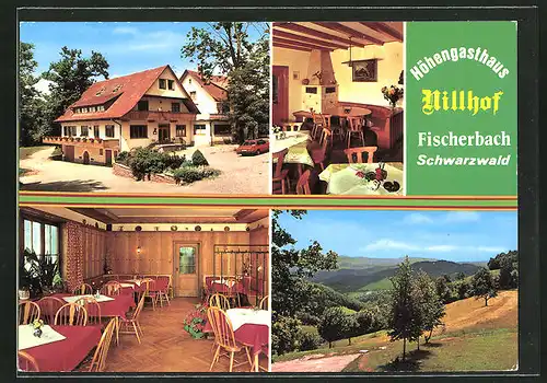 AK Fischerbach / Schwarzwald, Höhen-Gasthaus Nillhof