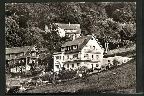 AK Herrenalb-Zieflensberg, Gasthaus Brunhilde