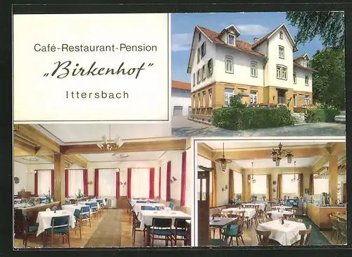 AK Ittersbach, Cafe-Restaurant Birkenhof