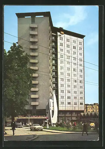AK Brno, Hotel Continental, Hochhaus